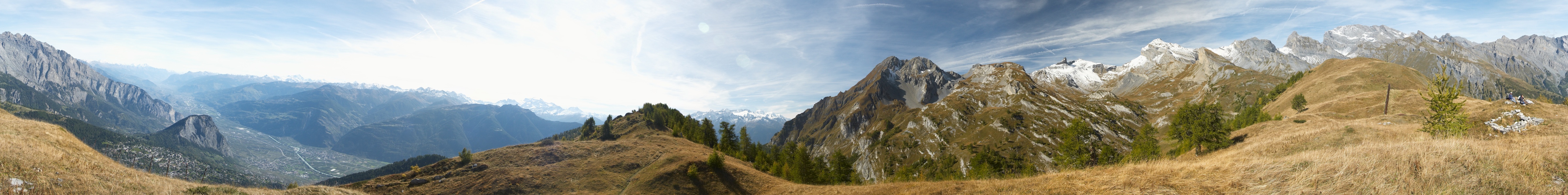 Panorama vom Grand Garde