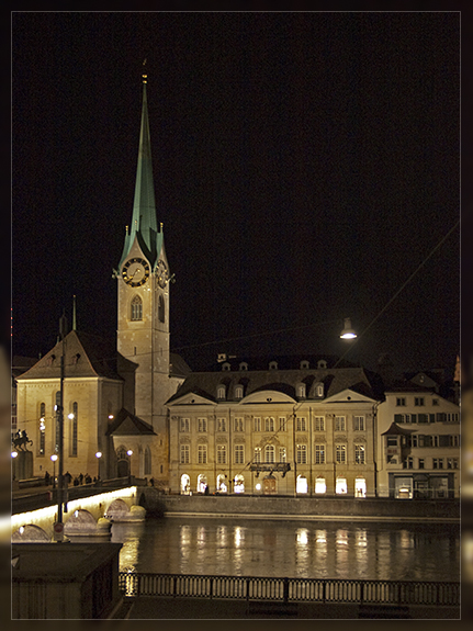 Zuerich, nachts